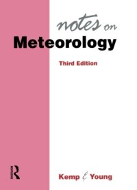 cover of the book Notes on Meteorology