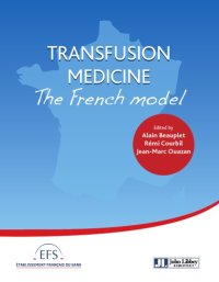 cover of the book Transfusion Medicine: The French Model