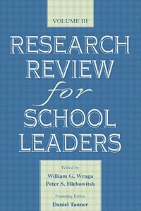 cover of the book Research Review for School Leaders: Volume III