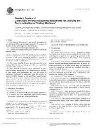 cover of the book ASTM E74-2002(Calibration Of Force Measuring Iinstruments)