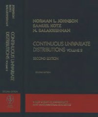 cover of the book Continuous univariate distributions. Vol.2