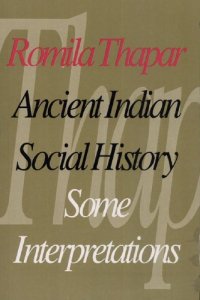 cover of the book Ancient Indian social history : some interpretations