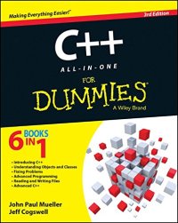 cover of the book C++ all-in-one for dummies