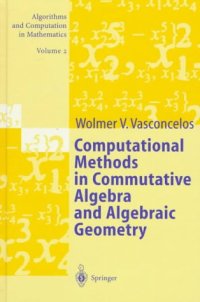 cover of the book Computational methods in commutative algebra and algebraic geometry