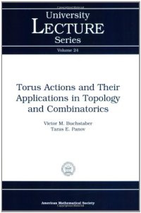 cover of the book Torus actions and their applications in topology and combinatorics