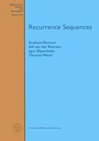 cover of the book Recurrence sequences