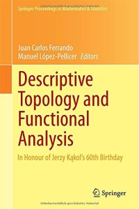 cover of the book Descriptive Topology and Functional Analysis: In Honour of Jerzy Kakol's 60th Birthday