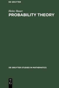 cover of the book Probability theory