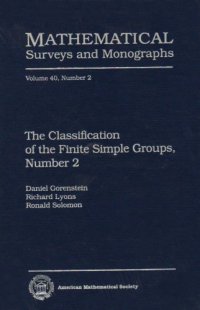 cover of the book The classification of the finite simple groups. Number 2. Part I. Chapter G