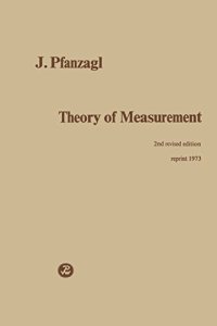 cover of the book Theory of measurement