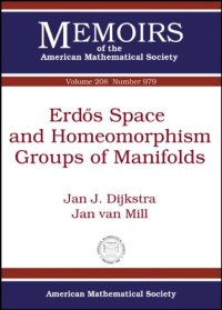 cover of the book Erdos space and homeomorphism groups of manifolds