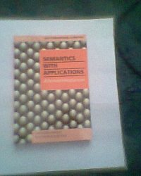 cover of the book Semantics with applications: a formal introduction