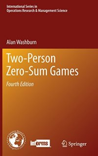 cover of the book Two-person zero-sum games