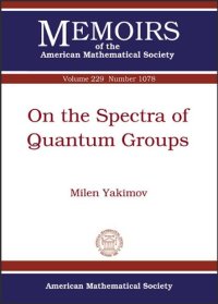 cover of the book On the spectra of quantum groups