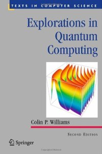 cover of the book Explorations in quantum computing