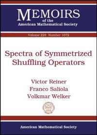 cover of the book Spectra of symmetrized shuffling operators