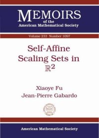 cover of the book Self-affine scaling sets in R^2