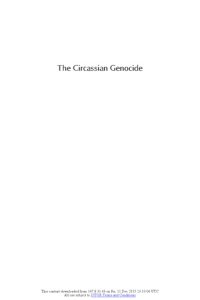 cover of the book The Circassian Genocide