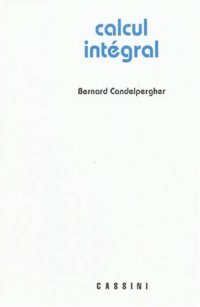 cover of the book Calcul intégral