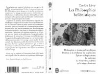 cover of the book Les philosophies hellénistiques