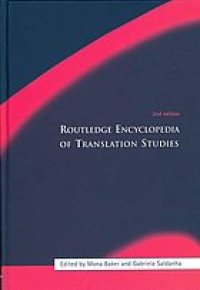 cover of the book Routledge encyclopedia of translation studies