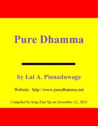 cover of the book Pure Dhamma: A Quest to Recover Buddha's True Teachings