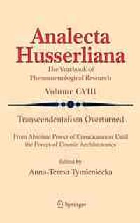 cover of the book Transcendentalism overturned : from absolute power of consciousness until the forces of cosmic architectonics