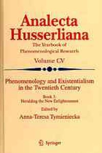 cover of the book Phenomenology and existentialism in the twentieth century. / Book 3