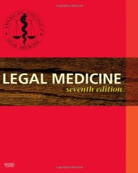 cover of the book Legal Medicine, 7e