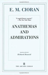 cover of the book Anathemas and admirations