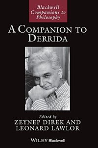 cover of the book A Companion to Derrida