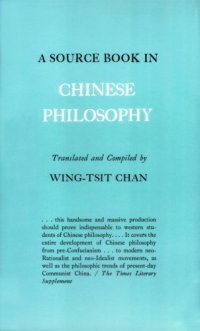 cover of the book A source book in Chinese philosophy