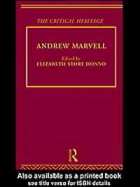 cover of the book Andrew Marvell : the critical heritage