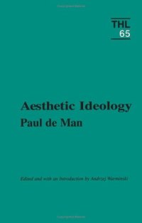 cover of the book Aesthetic ideology