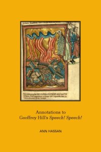 cover of the book Annotations to Geoffrey Hill's 'Speech! Speech!'