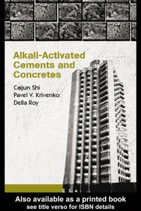 cover of the book Alkali-activated cements and concretes