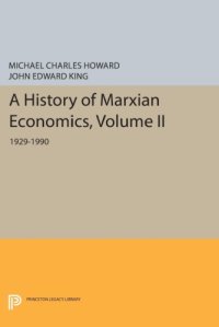 cover of the book A History of Marxian Economics, Volume II: 1929-1990