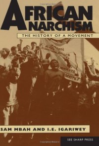 cover of the book African anarchism : the history of a movement