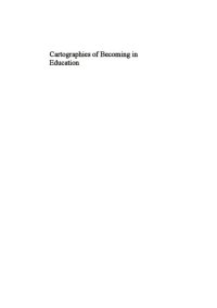 cover of the book Cartographies of becoming in education : a Deleuze-Guattari perspective