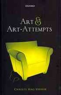 cover of the book Art and art attempts