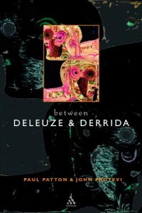 cover of the book Between Deleuze and Derrida