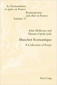 cover of the book Blanchot Romantique: A Collection of Essays