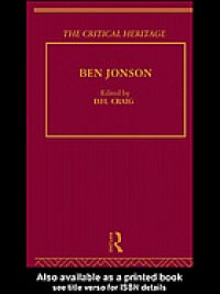 cover of the book Ben Jonson : the critical heritage