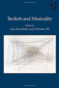 cover of the book Beckett and Musicality