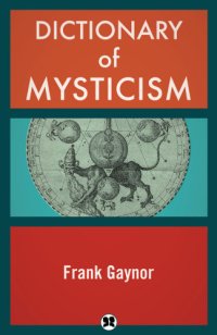 cover of the book Dictionary of mysticism