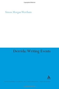 cover of the book Derrida: Writing Events