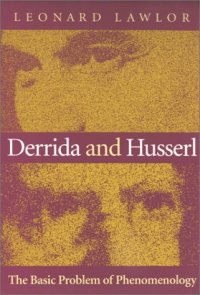 cover of the book Derrida and Husserl: The Basic Problem of Phenomenology