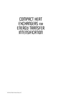 cover of the book Compact heat exchangers for transfer intensification : low grade heat and fouling mitigation