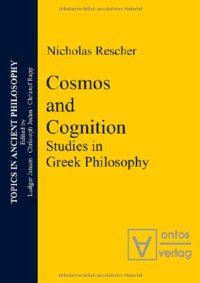 cover of the book Cosmos and Logos : studies in Greek philosophy