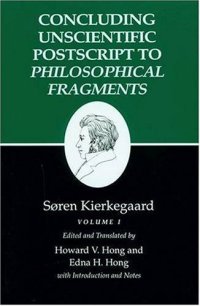 cover of the book Concluding Unscientific Postscript to Philosophical Fragments, Volume I